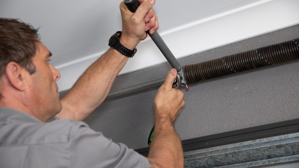 Spring Replacement of garage door